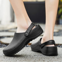 Litfun Men's Waterproof Clogs | Non-Slip Chef & Garden Shoes | Lightweight EVA Sandals