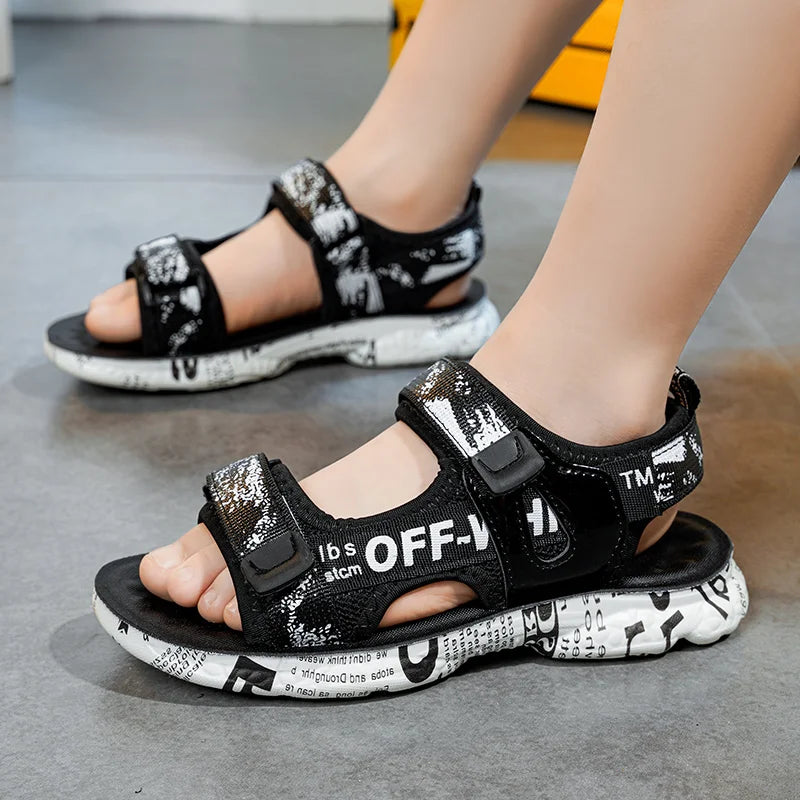 Kids Sport Sandals - Non-Slip Beach Shoes for Boys & Girls