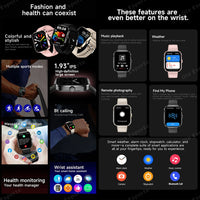 Outdoor Sport Smart Watch | 1.83" GPS Alexa Bluetooth Calling Heart Rate Blood Oxygen Waterproof Smartwatch