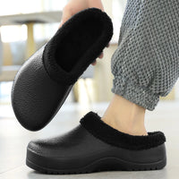 Men's Waterproof EVA Slides | Anti-Slip Chef & Kitchen Work Shoes