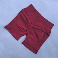 Conjunto Yoga 2 Piezas Mujer - Top Halter Sin Espalda y Shorts Cintura Alta Seamless