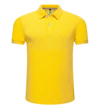 Men's Short Sleeve Polo Shirt — Breathable, Solid Color, Smart Casual Fit