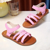 Sandalias Tejidas a Mano para Niños - Suela Gruesa y Suave | Tallas 26-36