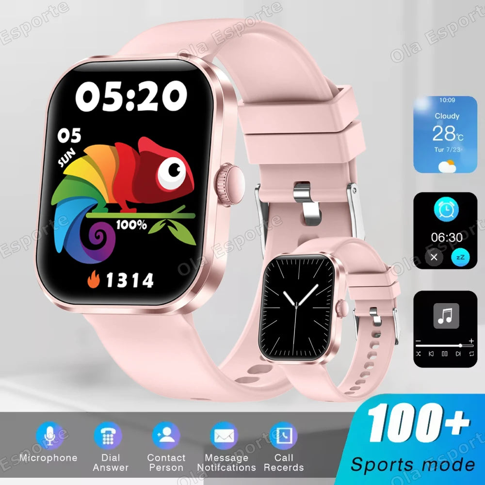 Outdoor Sport Smart Watch | 1.83" GPS Alexa Bluetooth Calling Heart Rate Blood Oxygen Waterproof Smartwatch