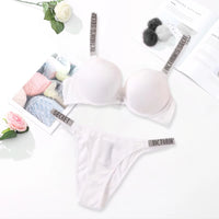Women's Sexy Lingerie Set – Push-Up Bra & Panty | Soft, Breathable & Elegant