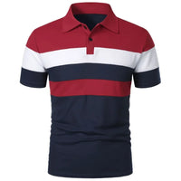Men's Luxury Polo Shirt | Breathable Short Sleeve Business Casual Tee S–6XL