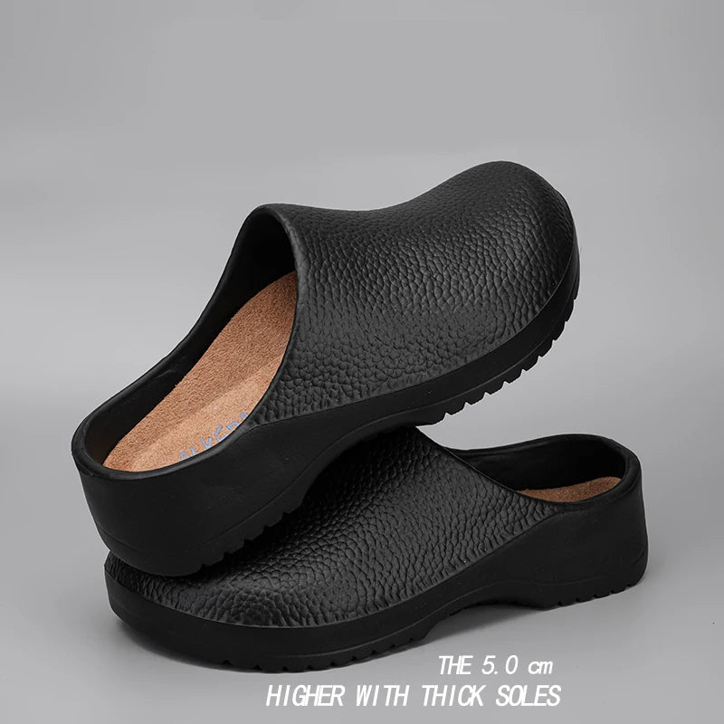 Zuecos de Jardín Impermeables Unisex - Sandalias Antideslizantes para Chef, Trabajo y Exteriores