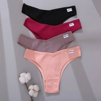 Panties brasileñas de algodón sin costuras hipoalergénicas mujer