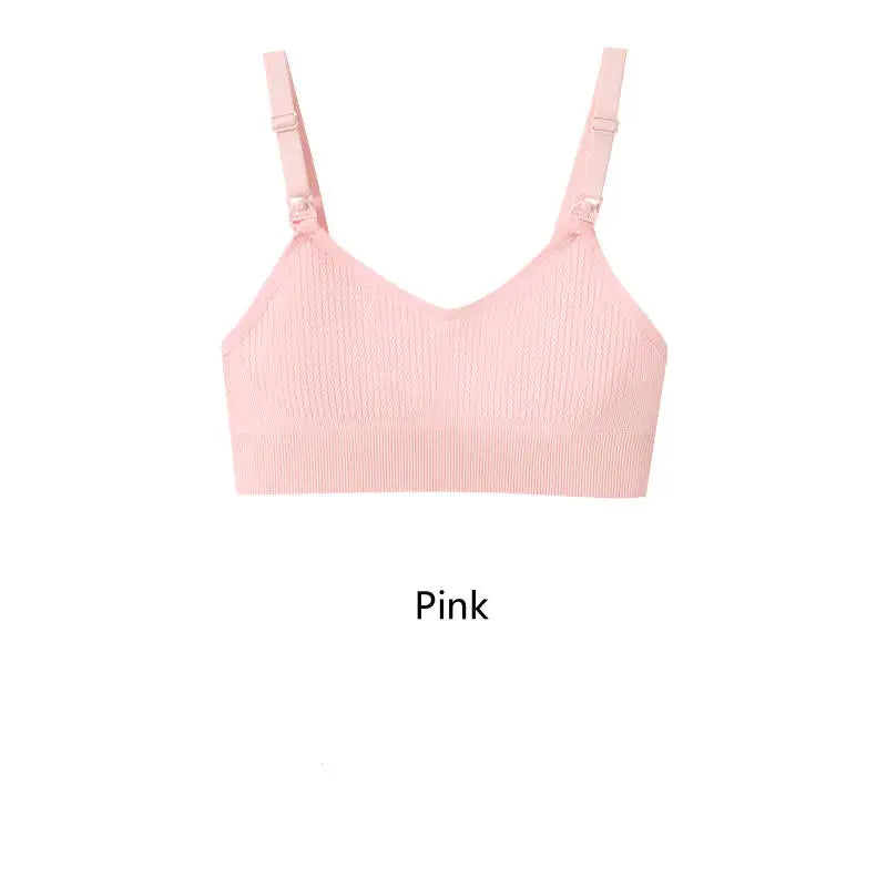 Nursing Bra Wire-Free | Anti-Sagging, High-Elastic Support | Breastfeeding Bra for Women
