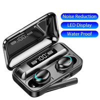 F9 TWS Wireless Earbuds | Bluetooth 5.0 with ANC, LED Display & Waterproof Case