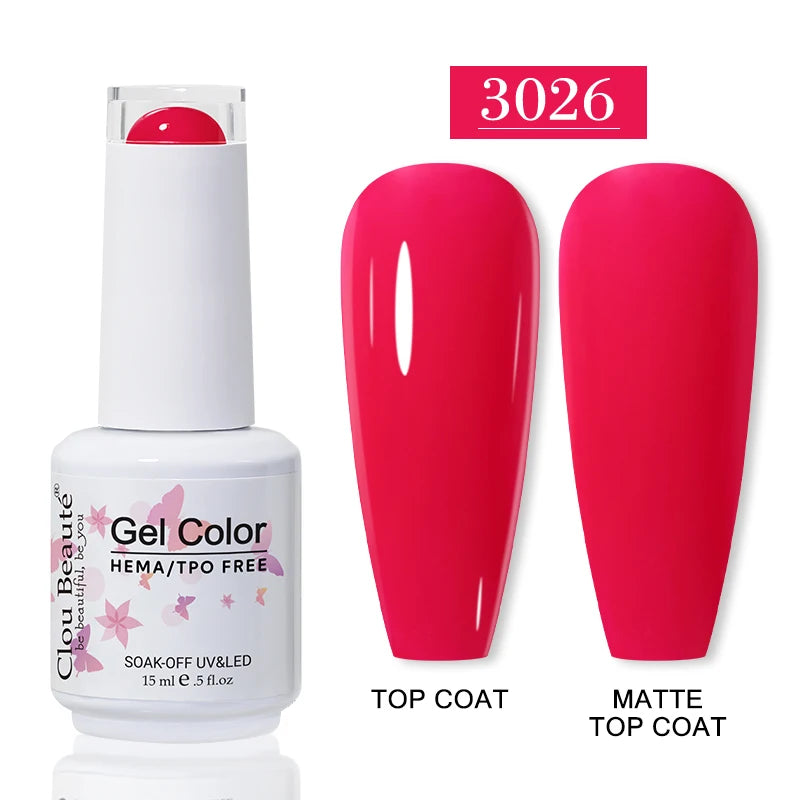 No-Wipe Top Coat & Sticky Base Coat UV Gel Polish — Long-Lasting, MSDS Certified, 15ml
