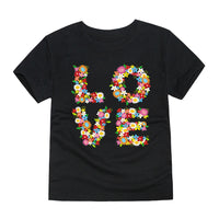 Girls 100% Cotton Flower Print T-Shirt | Sizes 2–14 Years | Pink & White
