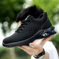 Men's Steel Toe Safety Boots - Indestructible Work Sneakers Anti-Smash