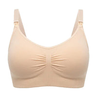 Boneless Nursing Bra – Front Clasp, U-Back & Removable Pads | Anti-Sagging Maternity Bra