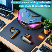 TWS Wireless Bluetooth Earbuds – LED Display, Built-in Mic & Noise Reduction for Gaming & Sport