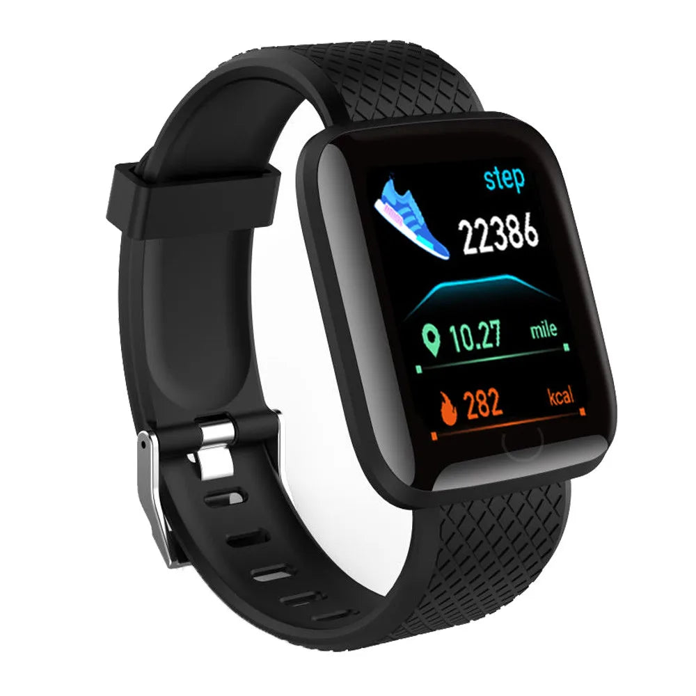 Fitness Smart Bracelet Watch – Heart Rate, Sleep Monitor & Music Player for Men & Women