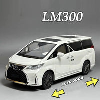Modelo Auto Lexus LM300 MPV 1:18 Aleación Diecast - Con Luz, Música y Pull Back Regalo Niños