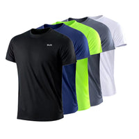 Men's Quick Dry Gym T-Shirt – Moisture Wicking Polyester