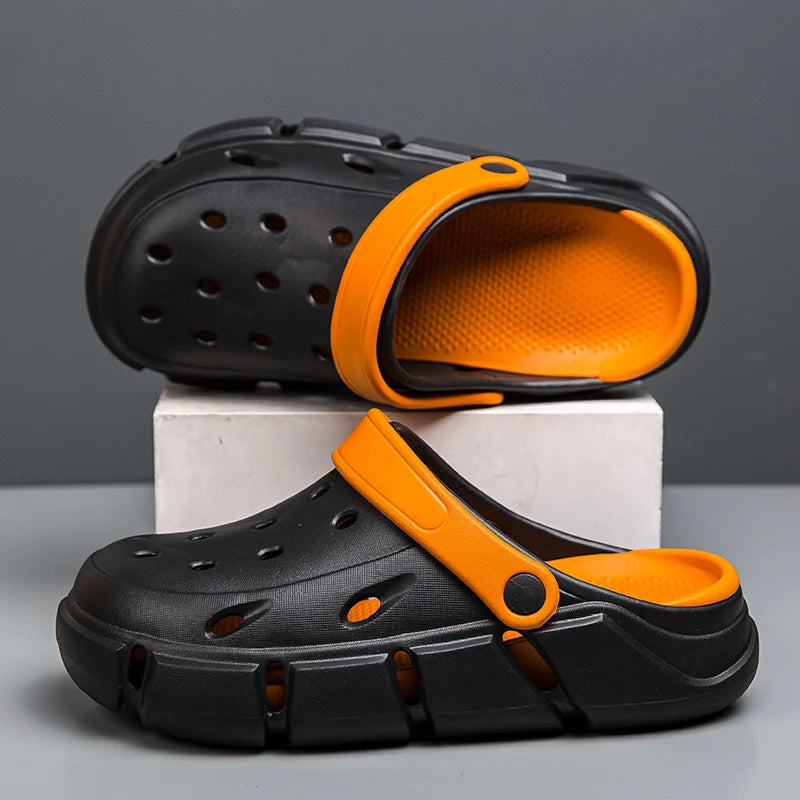 Sanzoog Platform Garden Clogs - 5cm Thick Sole Comfort Sandals