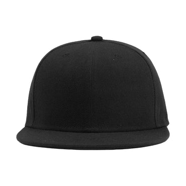 Unisex Flat Brim Snapback Baseball Cap | Hip-Hop Streetwear, Adjustable, All-Season