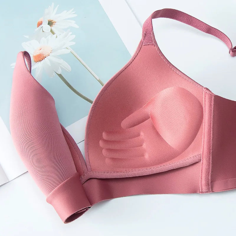 FallSweet 3-Pack Seamless Push-Up Bralette Set | Wireless 3/4 Cup Lingerie