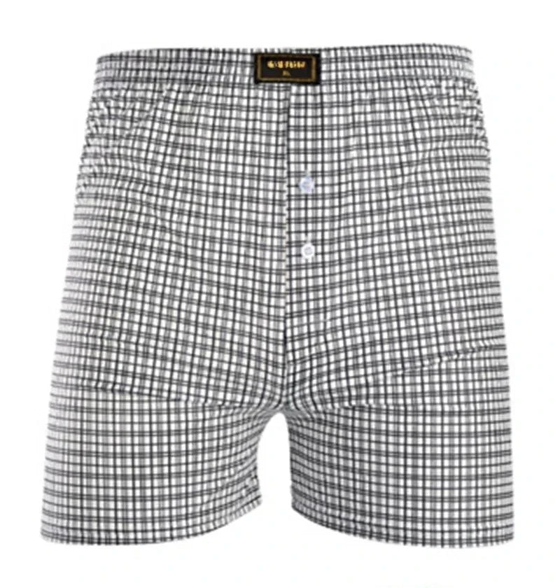 Men's Summer Printed Boxer Shorts — Breathable, Loose Fit, Beach & Homewear, Sizes L–XXL