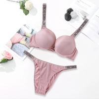 Women's Sexy Lingerie Set – Push-Up Bra & Panty | Soft, Breathable & Elegant