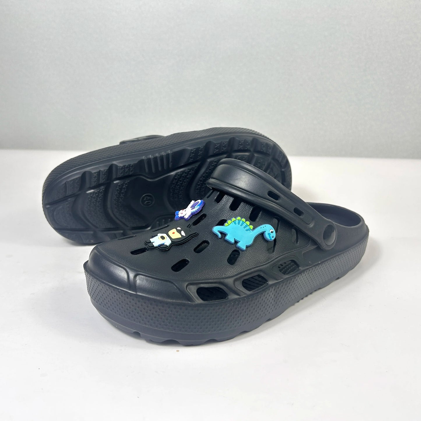 Men's Platform EVA Clogs - Breathable Slip-On Beach Sandals