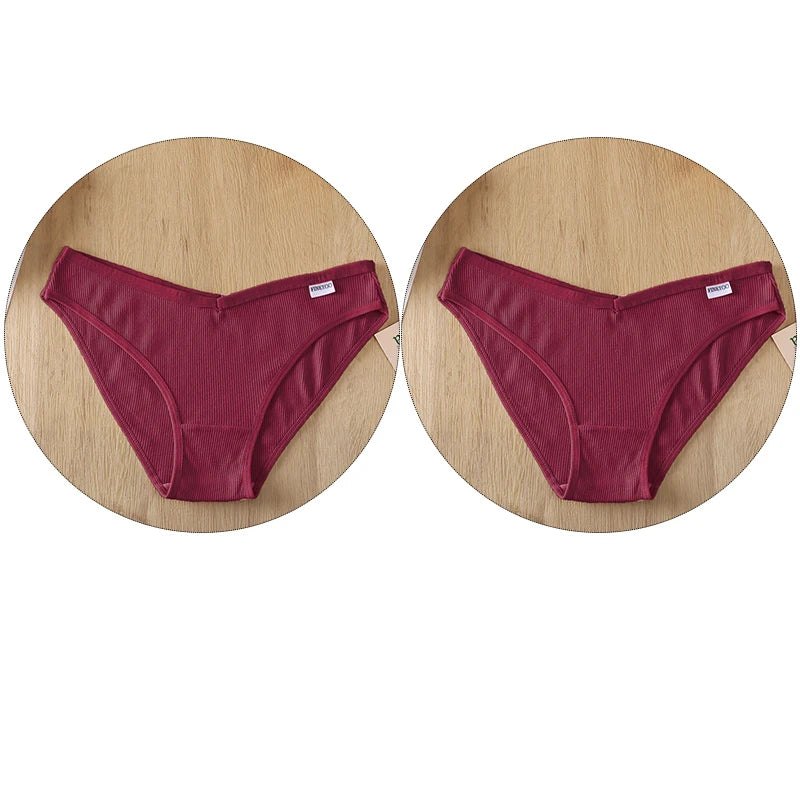 Set de 2 Panties de Algodón Hipoalergénico Talle V Plus M-4XL