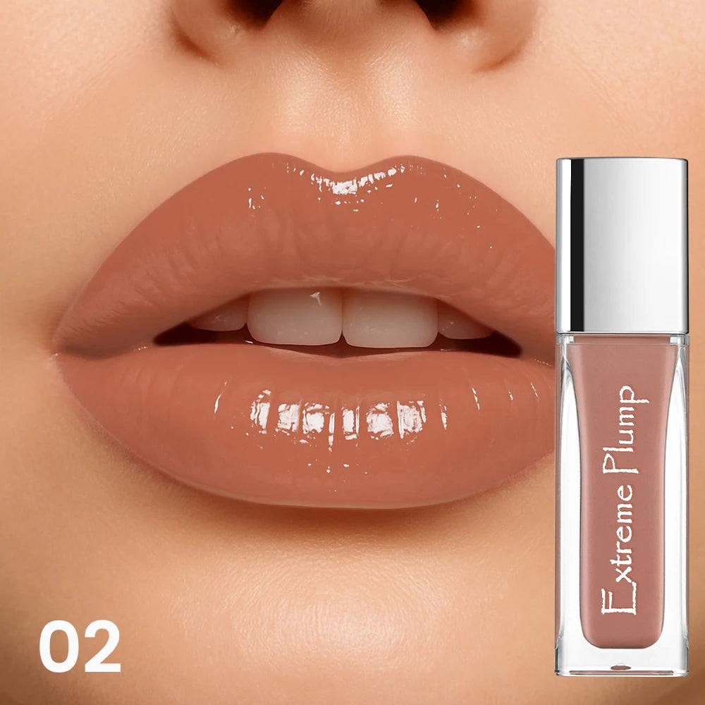 Water-Glow Mirror Lip Gloss – Long-Lasting, Moisturizing & Waterproof | Perfect Gift for Women