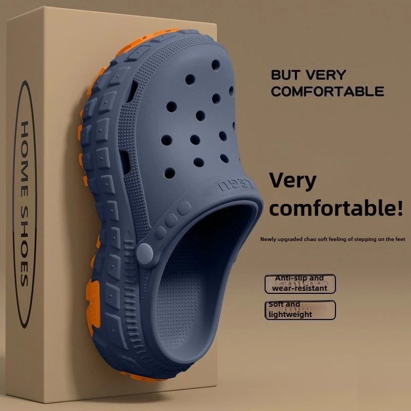 Men's Breathable EVA Clogs - Non-Slip Beach & Garden Sandals