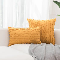 Nordic Cotton Linen Throw Pillow Cover | Soft Plain Cushion Case for Sofa & Bed