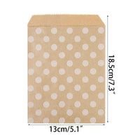 25/50Pcs 13x18cm Thank You Kraft Paper Candy Bags Wedding Favors Biscuit Packaging Bag For Guest Birthday Party Decor Gift Pouch
