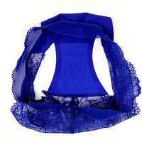 Panty Sin Costuras de Encaje Rosa Sexy - Lencería Transparente S-XL