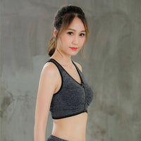 Push-Up Sports Bra – Adjustable Straps, Clasp Back & Removable Pads | Gym & Yoga