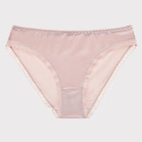 Ice Silk G-String Tanga – Low-Rise, Ultra-Soft Lace Trim | Women's Everyday Underwear | M–XL