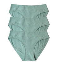 Set de 3 Panties de Algodón - Ropa Interior de Talle Bajo M-XL
