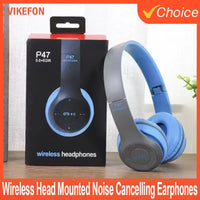 Wireless Bluetooth 5.0 Headphones – Foldable Over-Ear Headset | TF Card + Wired Mode | Universal Compatibility