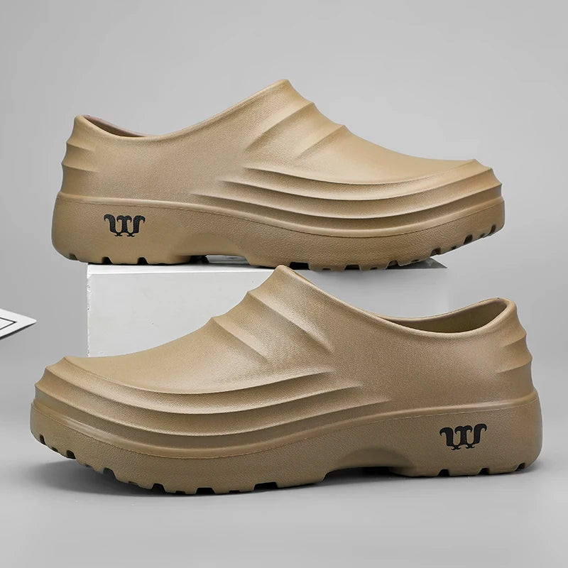 Zapatos de Chef Antideslizantes y Antigrasa - Zuecos Profesionales Unisex para Cocina