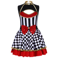 Girls Racing Queen Costume Dress - Sequin Tutu Halloween Outfit