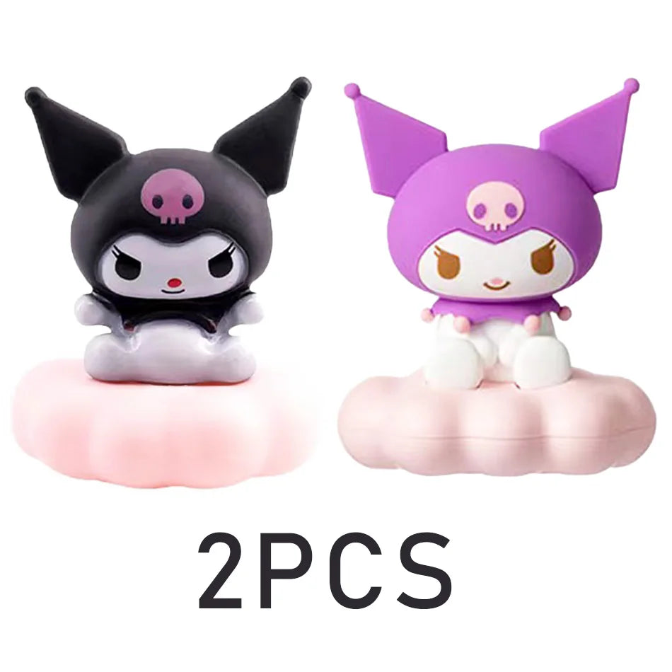 Lámpara de Mesa Sanrio - Luz Nocturna de Kuromi, Cinnamoroll y Pochacco Estilo Japonés
