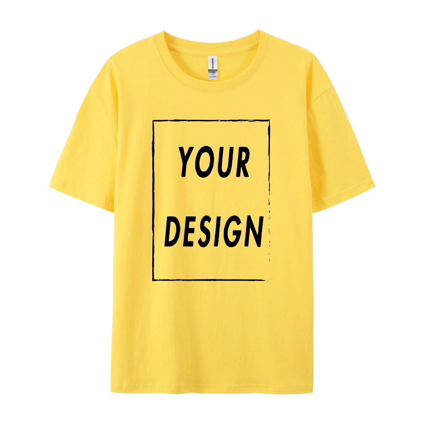 Custom 100% Cotton Unisex T-Shirt with Printed Design
