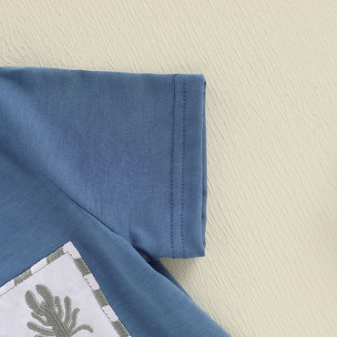 Infant Baby Girl Outfit Set Floral Print Ruffle Sleeve T-shirt and Shorts with Bow Headband Summer Clothes Set