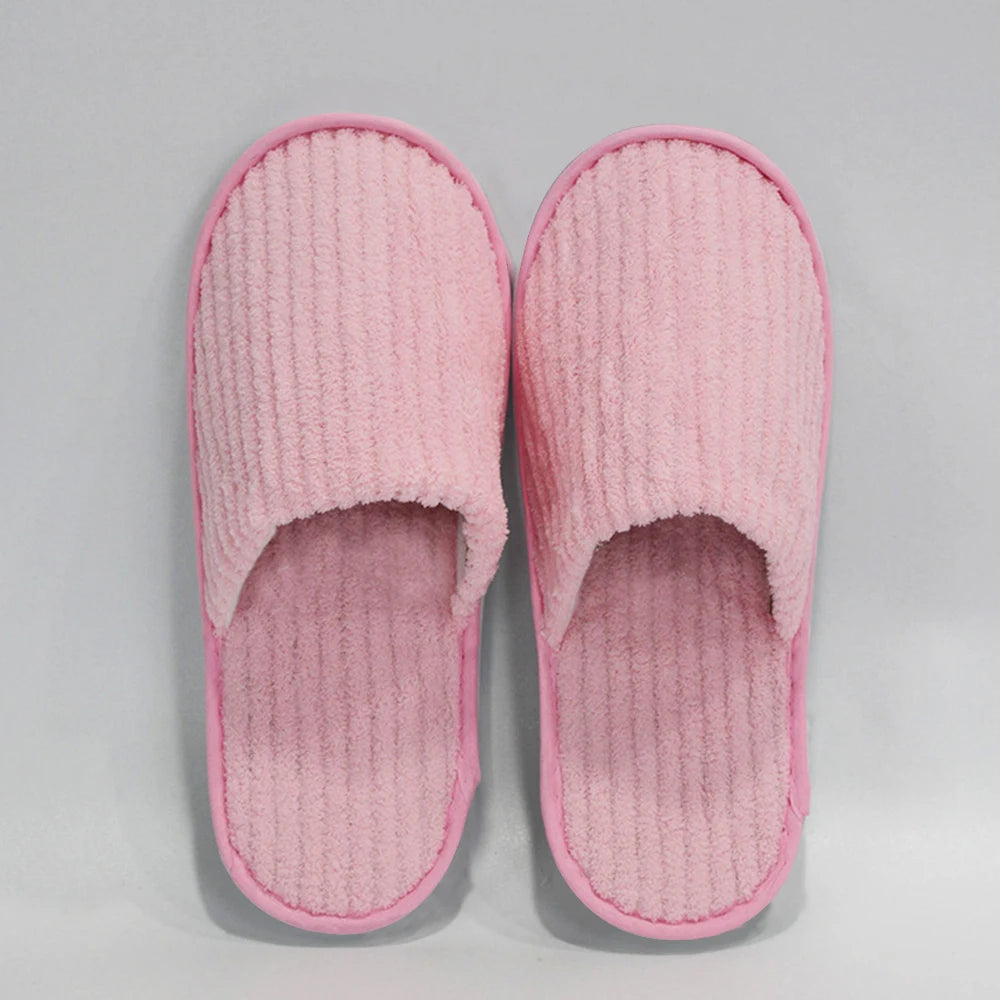 Pantuflas de Felpa Mujer - Antideslizantes Silenciosas para Casa Invierno