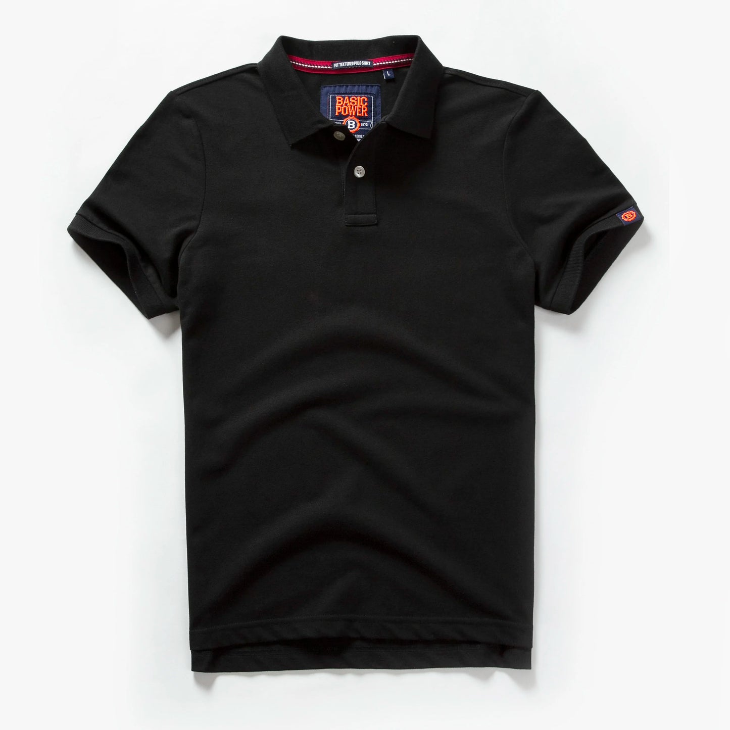 Men's Embroidered Cotton Polo Shirt – Short Sleeve Casual Summer Top