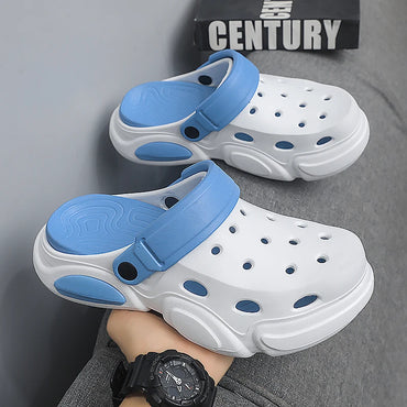 Men's Breathable Beach Sandals - Non-Slip Thick Sole Summer Slippers