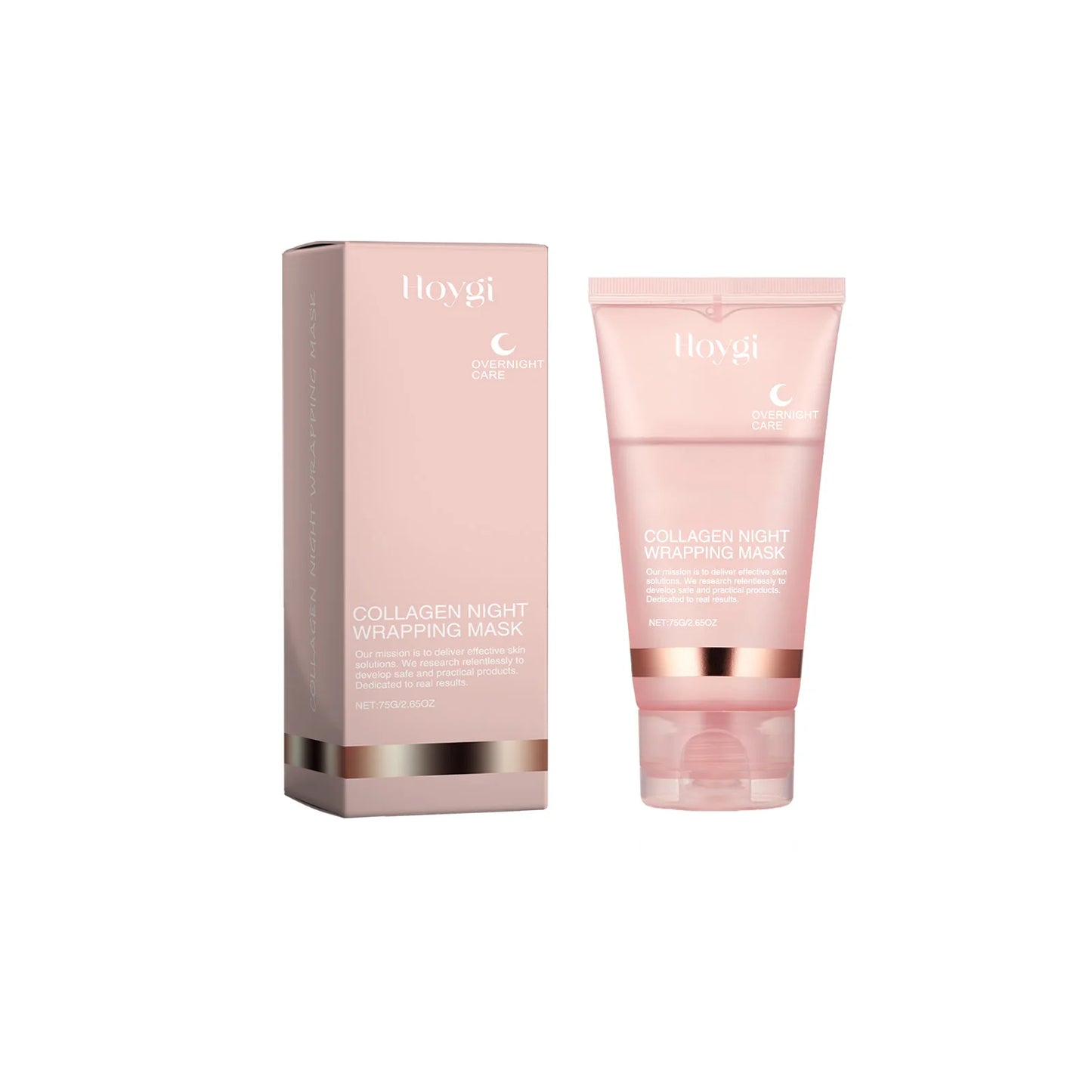 Deep Collagen Mask Peel Off Mask Anti Wrinkle Lifting Face Skin Care Masks Bio Pack Night Wrapping Woman Overnight Skin Hydrates