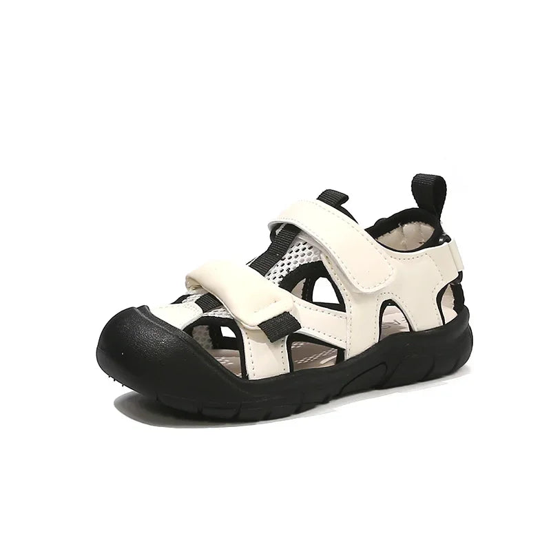 Boys Sport Sandals – Anti-Slip Soft Sole Summer Shoes