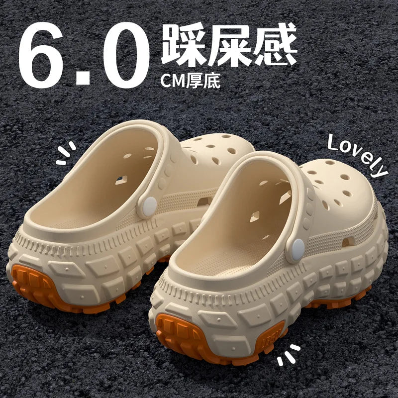 Men's Breathable EVA Clogs - Non-Slip Beach & Garden Sandals