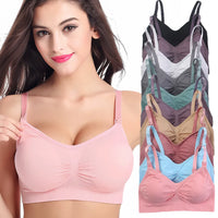 Seamless Maternity Nursing Bralette | Wire-Free Sleep Bra for Pregnant & Breastfeeding Women